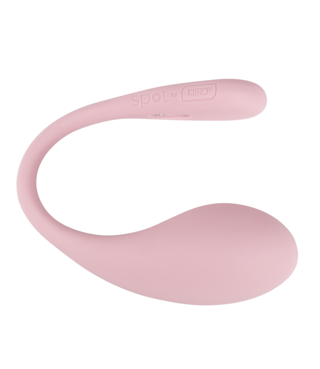 Rimba KIIROO- Spot - Draagbare Interactieve Ei-vibrator - Kiss Me Pink