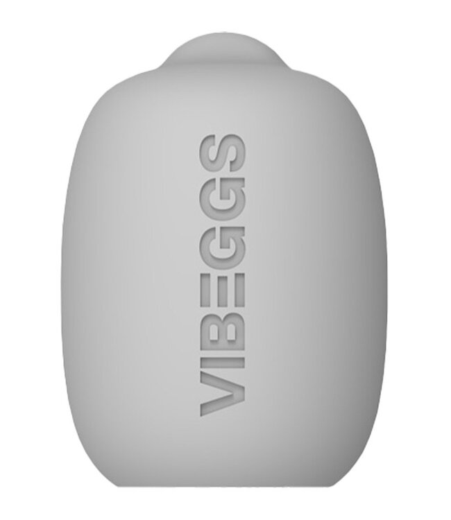 Rimba VIBEGGS - Ribs Delight - Vibrerende Masturbatie Sleeve - Wit