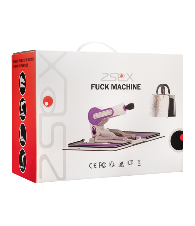 Rimba ZSEX - Fuck Machine - Witte Tas - Paarse Machine