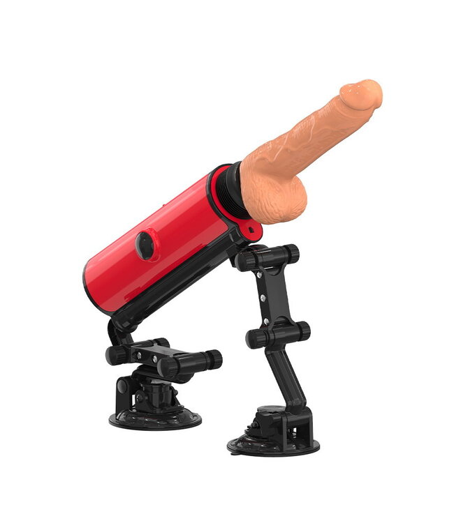 Rimba ZSEX - Dubbele Zuignap Fuckmachine - Rood