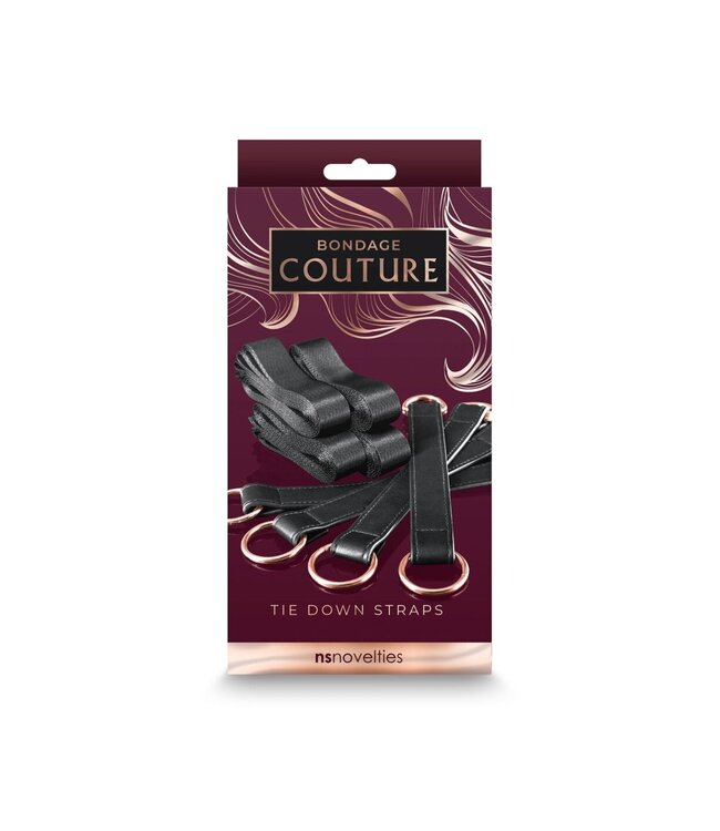 NS Novelties Bondage Couture Tie Down Straps