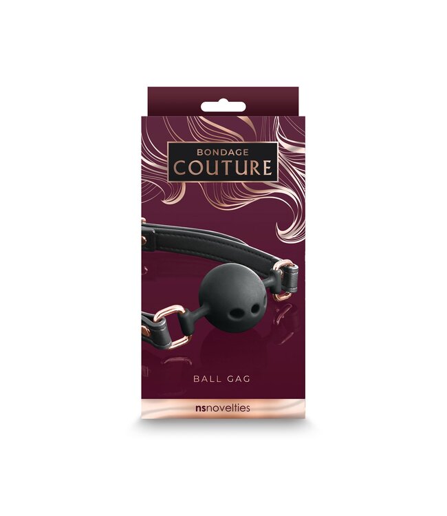NS Novelties Bondage Couture Ball Gag