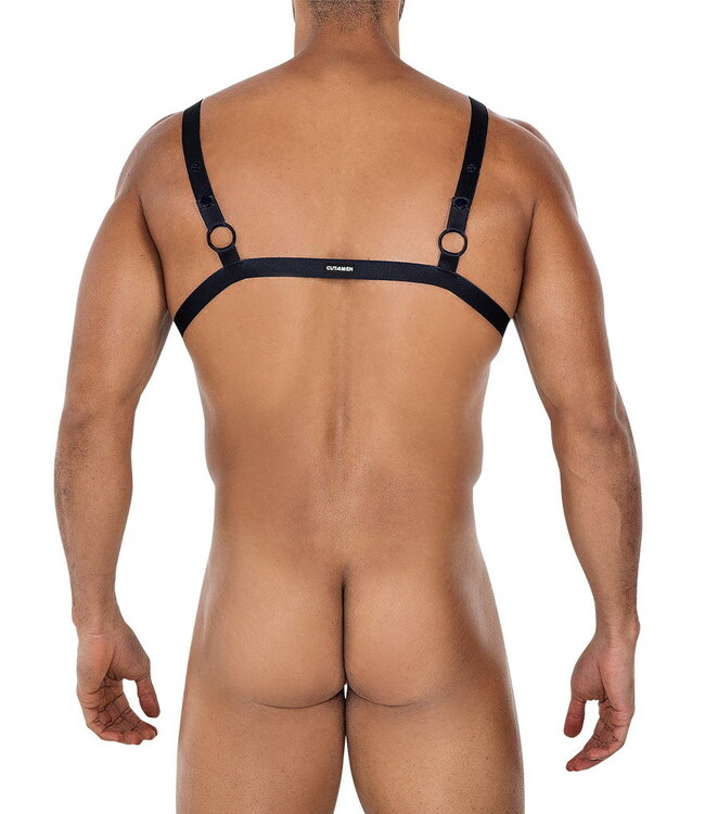 Rimba H4RNESS by C4M - C-Ring Gekruist Harnas - Zwart