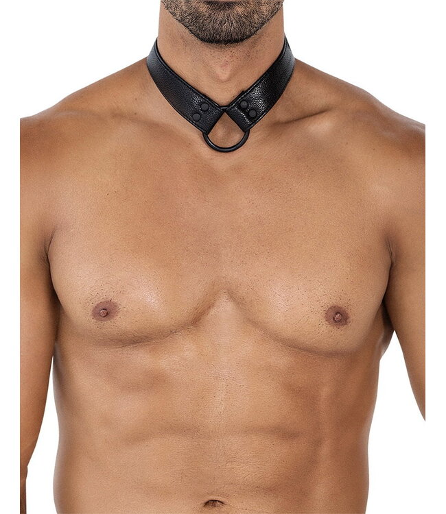 Rimba BL4CK by C4M - C-Ring Halsband - Zwart