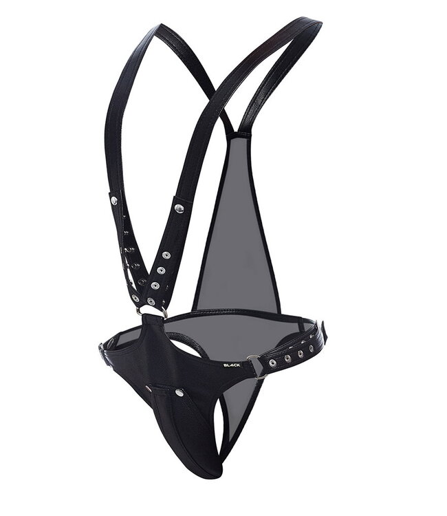 Rimba BL4CK by C4M - Dungeon - Full Body Harnas - Zwart