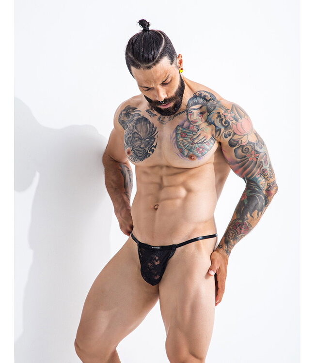 Rimba L4CE by C4M - G-String - Zwart