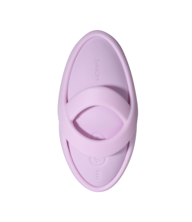 Rimba SVAKOM - Echo 2 - Flexibele Vinger Vibrator, App Besturing - Roze Lila