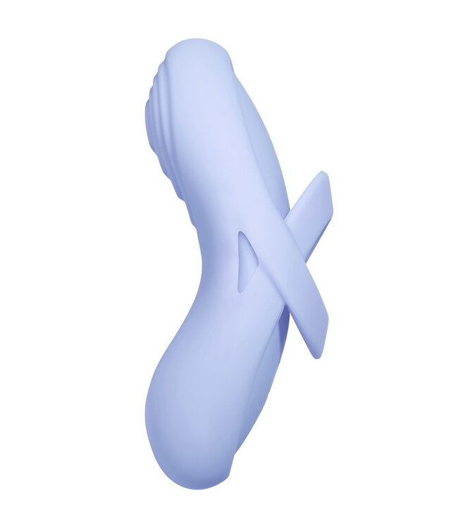 Rimba SVAKOM - Echo 2 - Flexibele Vinger Vibrator,  App Besturing - Sky Blue