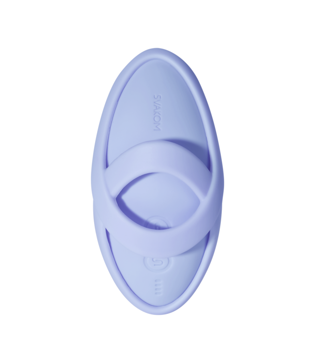 Rimba SVAKOM - Echo 2 - Flexibele Vinger Vibrator,  App Besturing - Sky Blue
