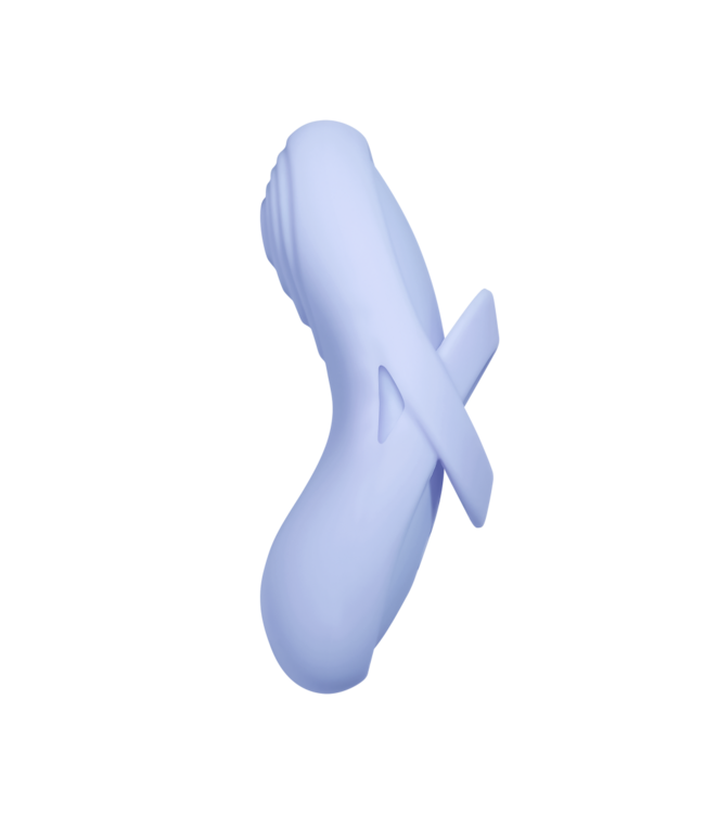 Rimba SVAKOM - Echo 2 - Flexibele Vinger Vibrator,  App Besturing - Sky Blue
