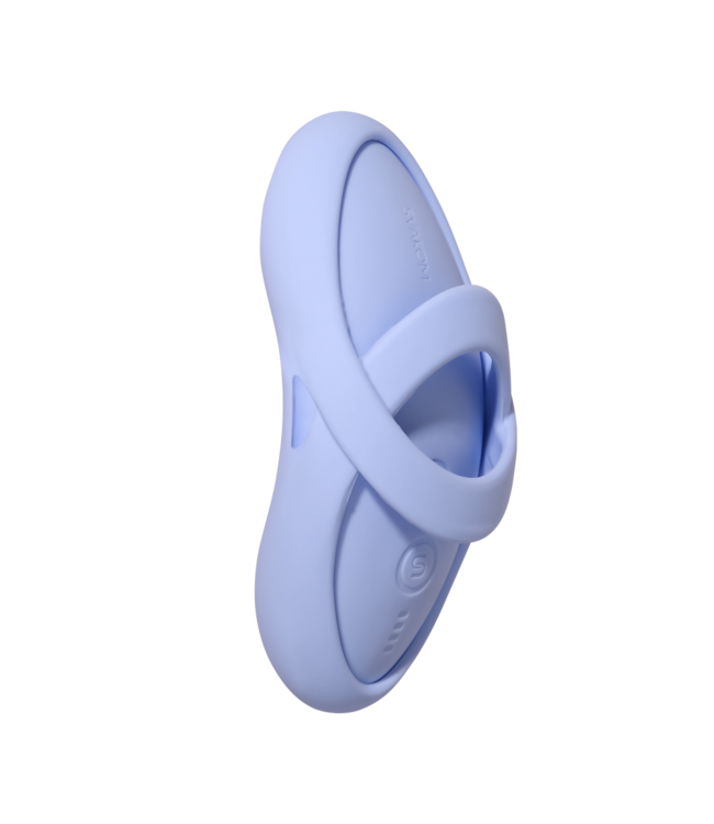 Rimba SVAKOM - Echo 2 - Flexibele Vinger Vibrator,  App Besturing - Sky Blue