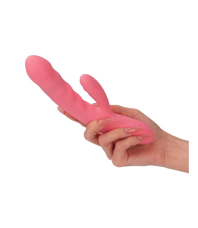 Rimba SVAKOM - Avery - Thrusting Rabbit Vibrator - Strawberry Pink