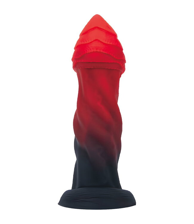 Rimba Power Monsters - Infernal Goliath - Rippled Monster Dildo - 25 cm - Mix Color