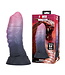Rimba Power Monsters - Dreadful Fiend - Rippled Monster Dildo - 24 cm - Mix Color