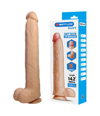 Rimba PL - Dany - Super Huge Dildo - Nude