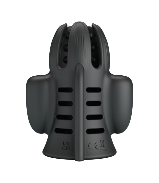 Rimba PL - Wyat - Rabbit Vibrator - Zwart/Rood