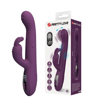 Rimba PL - Dee - Rabbit Vibrator - Bordeauxrood