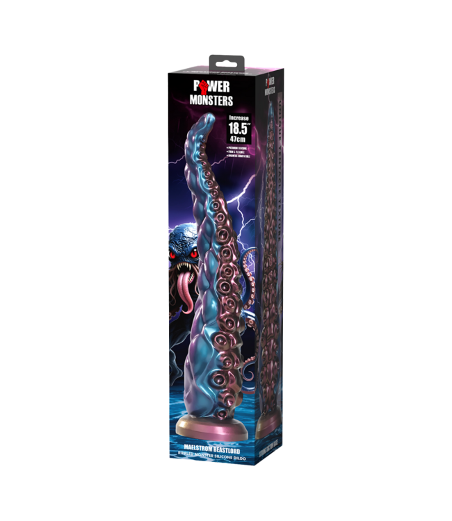 Rimba Power Monsters - Maelstrom Beastlord - Tentakel Dildo - Mix Color