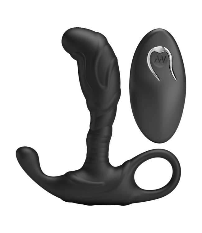 Rimba Mr. Play - Super Power - Prostaatstimulator met afstandsbediening - Zwart