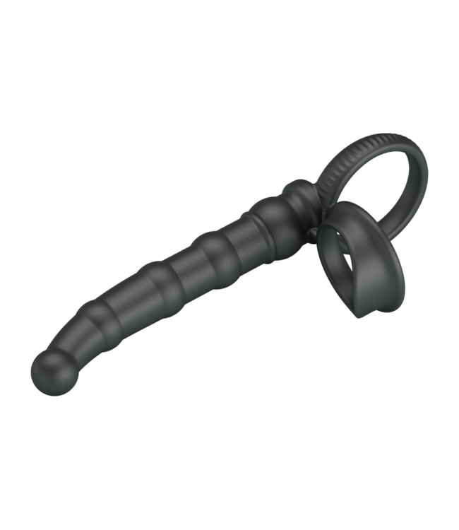 Rimba PL - Tatum - Anale vibrator met penisring - Zwart