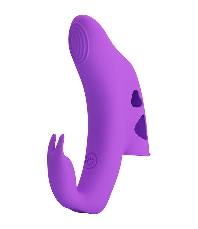 Rimba Pretty Love - Yenna - Krachtige vingervibrator - Paars