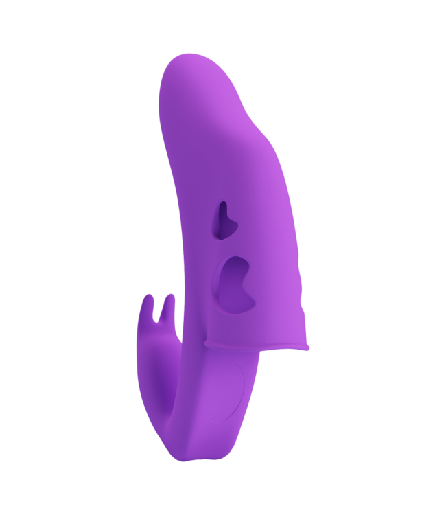 Rimba Pretty Love - Yenna - Krachtige vingervibrator - Paars