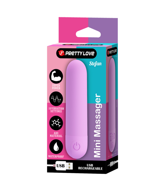 Rimba Pretty Love - Stefan - Mini Massager - Lila