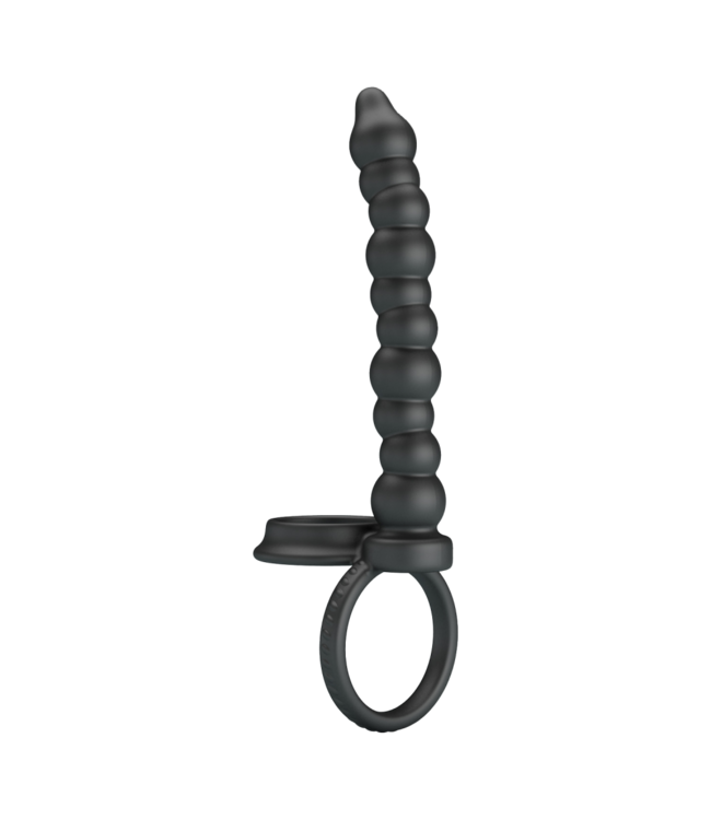 Rimba Pretty Love - Dillion - Cockring Anaal Kralen - Zwart