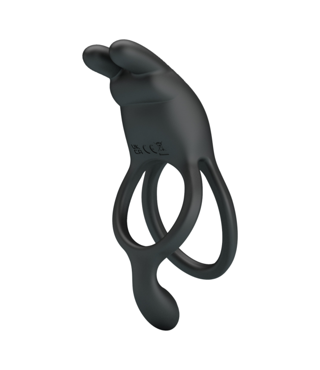 Rimba Pretty Love - Seth - Vibrerende penisring - Zwart