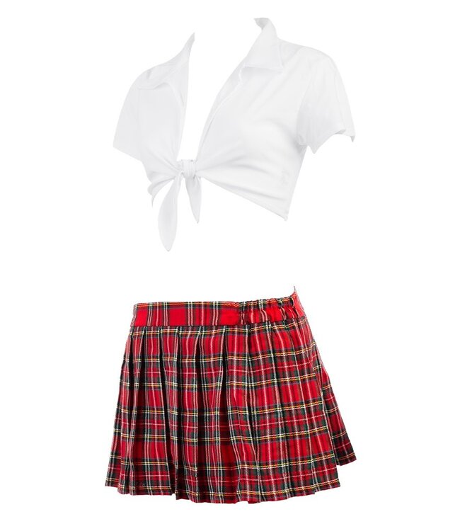 Rimba Amorable by Rimba - School Uniform - Rood / Wit