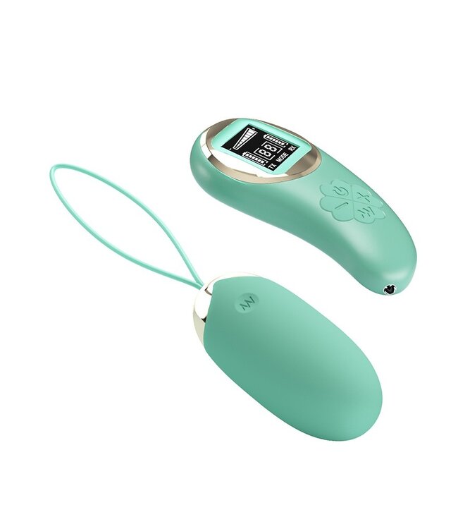 Rimba Pretty Love - Mina - Ei-vibrator met afstandsbediening - Blauw