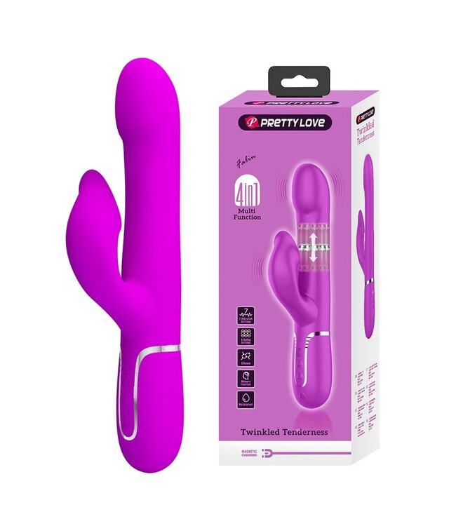 Rimba Pretty Love - Falin - Rabbit Vibrator - Paars