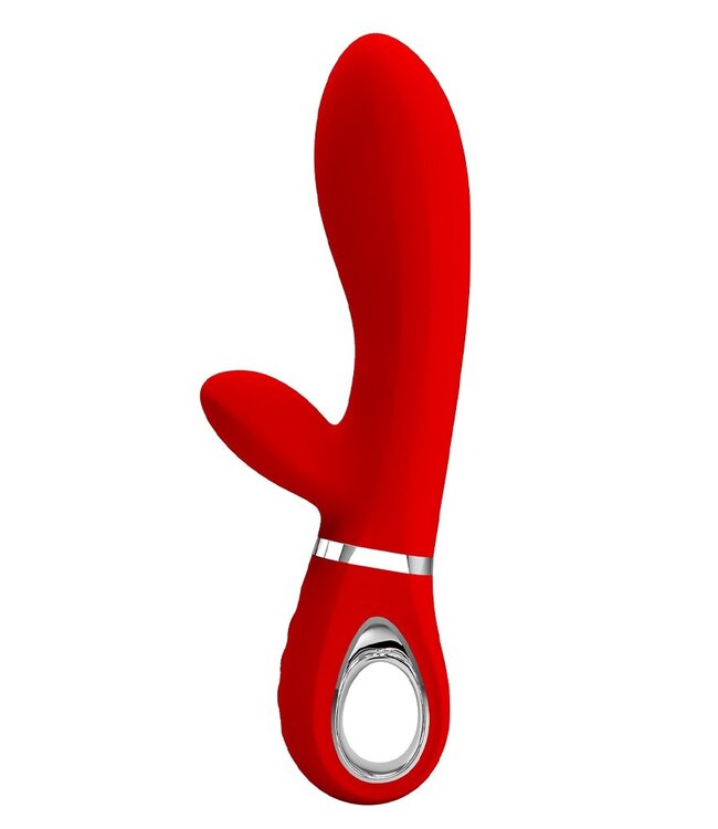 Rimba Pretty Love - Thomas -Rabbit Vibrator - Rood