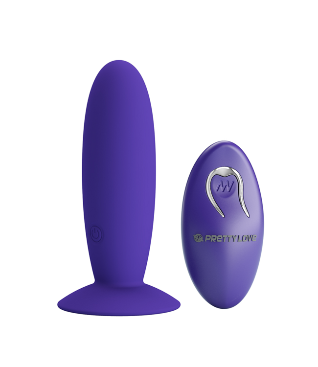 Rimba Pretty Love - Murray-Youth - Vibrerende Buttplug met Afstandsbediening - Paars