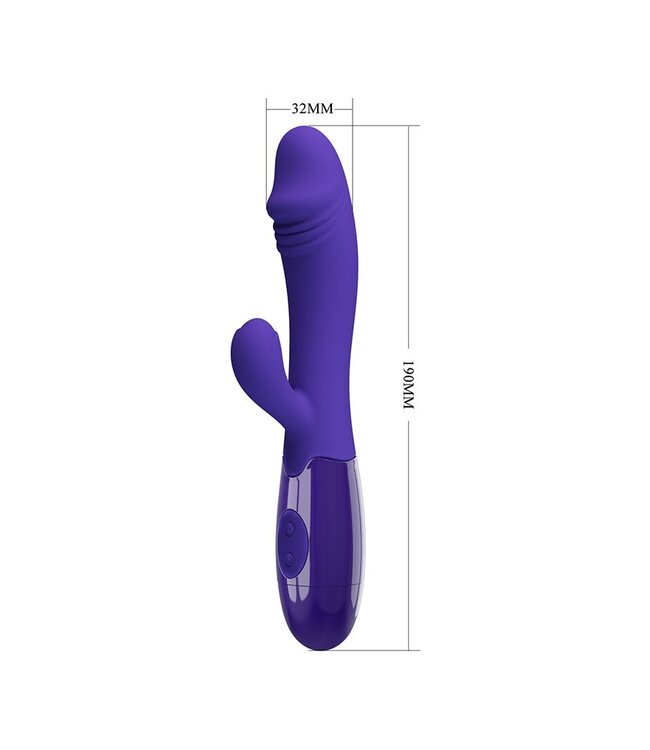 Rimba Pretty Love - Snappy-Youth - Rabbit Vibrator - Paars