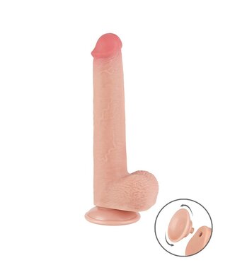 Rimba LoveToy - Aftrekbare dildo 22 cm (Ø 3.7 cm) - Nude