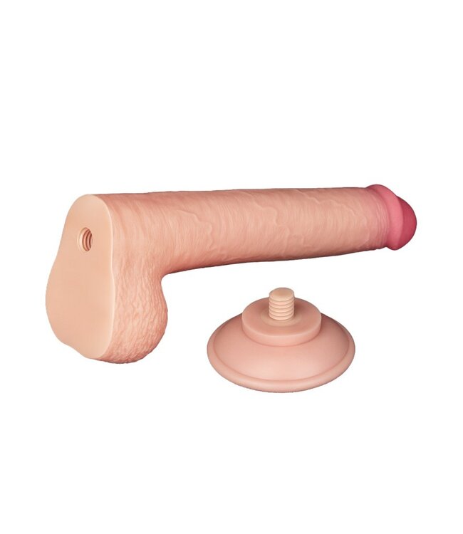 Rimba LoveToy - Aftrekbare dildo 22 cm (Ø 3.7 cm) - Nude