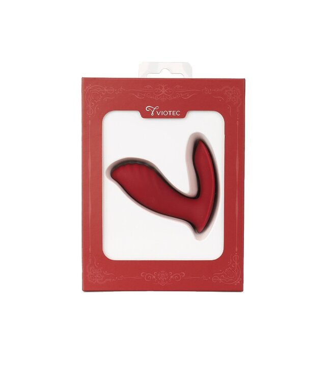 Rimba Viotec - Loyte - Prostaat Vibrator met Appbediening - Wijnrood