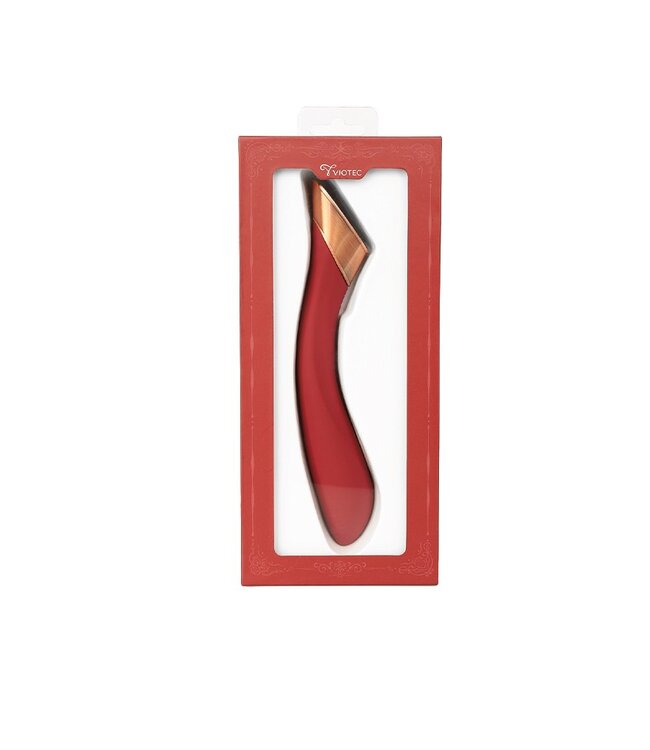 Rimba Viotec - Manto - G-Spot Massager - Goud & Wijnrood