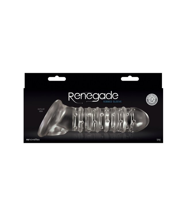 NS Novelties Renegade Ribbed Sleeve