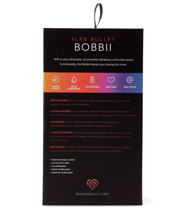 Nu Sensuelle Bobbii XLR8 Bullet