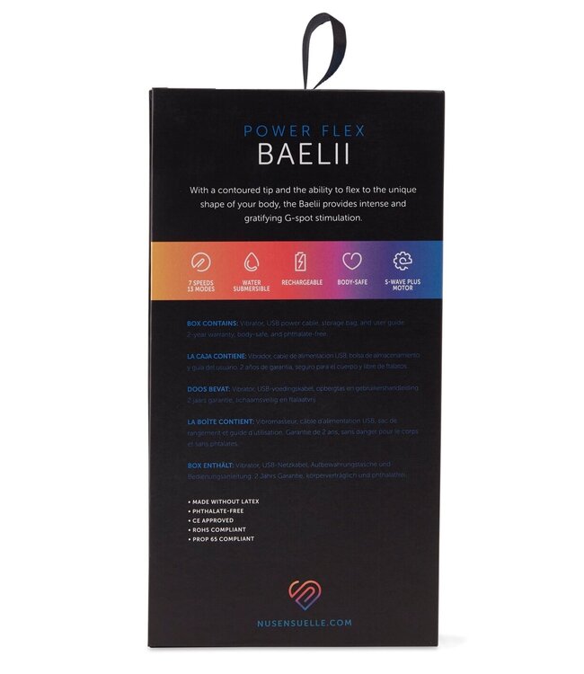 Nu Sensuelle Baelii Power Flex Vibe