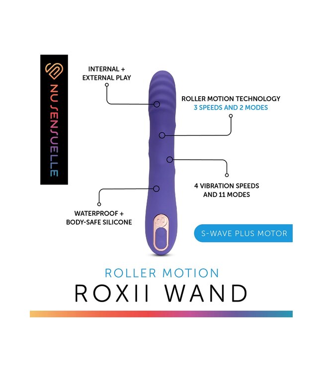 Nu Sensuelle Roxii Roller Motion Wand