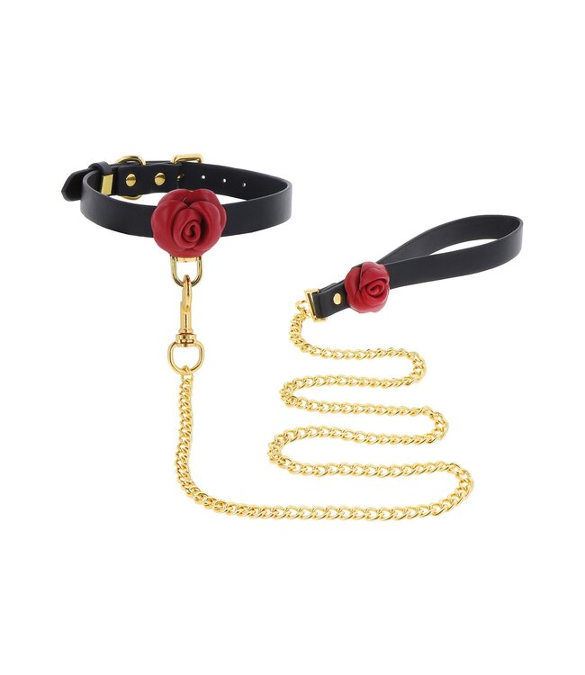 Taboom Wild Roses Collar & Leash