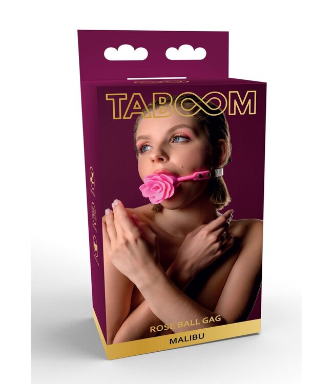 Taboom Malibu Rose Ball Gag