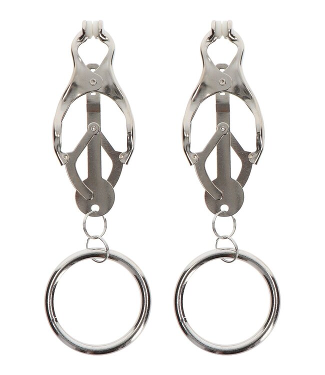 Taboom Nipple Play Butterfly Clamps With Ring