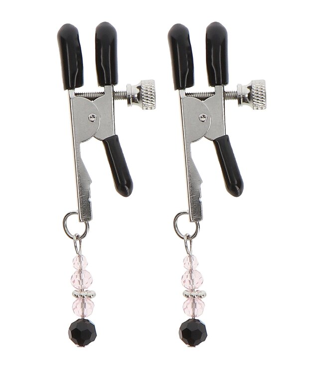 Taboom Nipple Play Adjustable Clamps With Beads