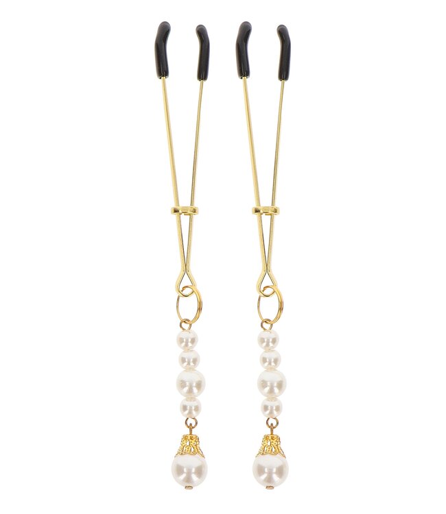 Taboom Nipple Play Tweezers With Pearls