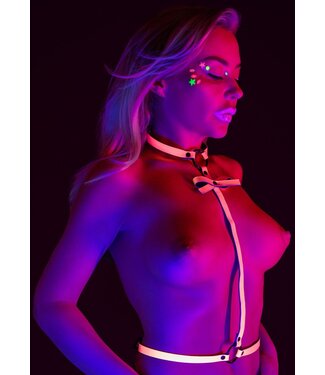 Taboom Glow In The Dark Seductive Harness with Bow
