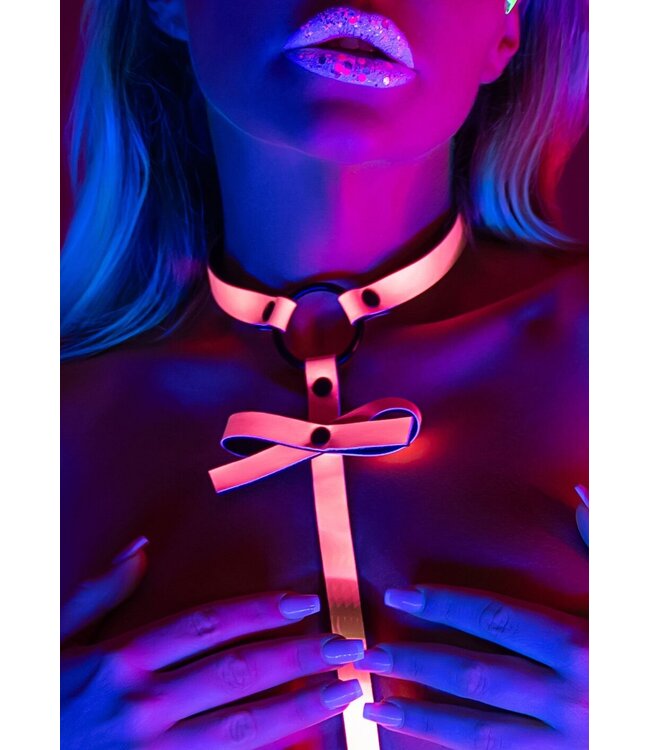 Taboom Glow In The Dark Seductive Harness with Bow